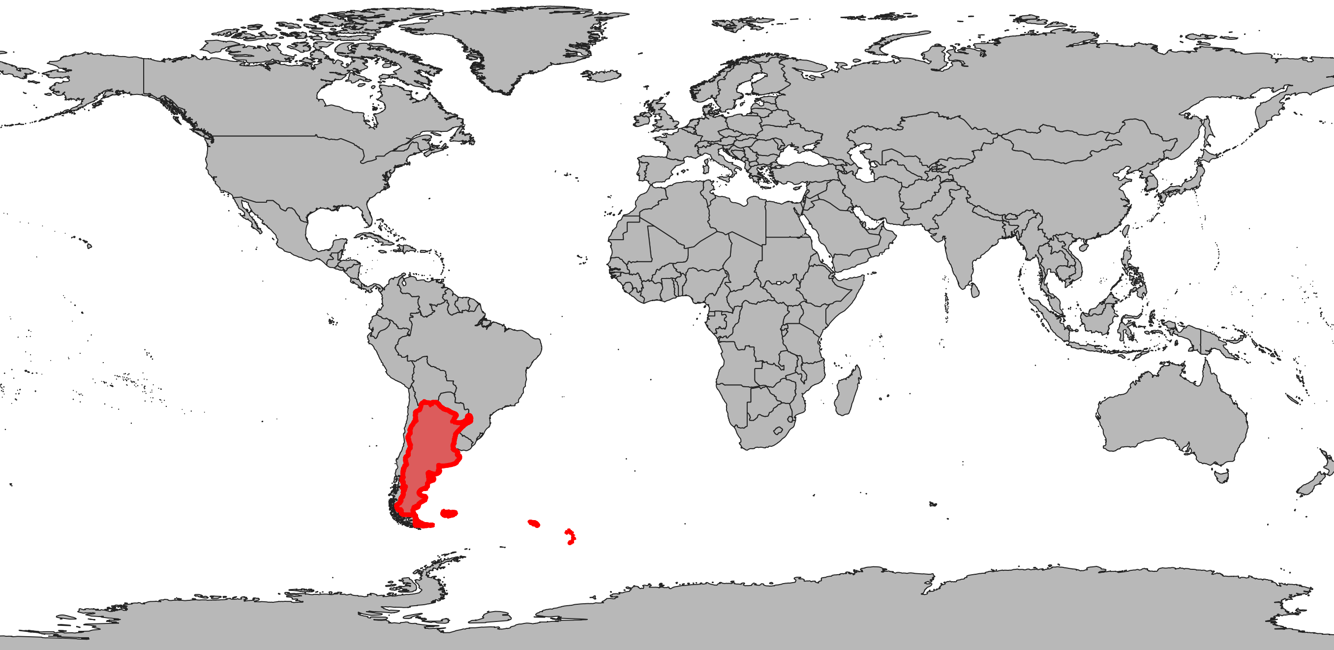Countries POV Representing Argentena with Others Available